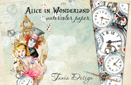 Рамка алиса в стране чудес