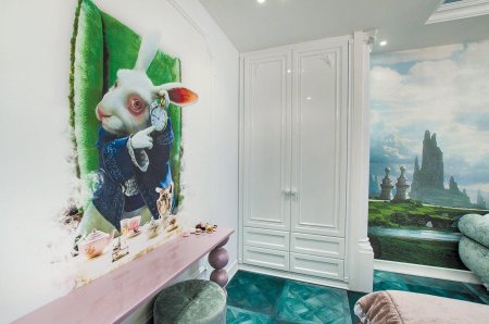 Интерьер в стиле алиса в стране чудес