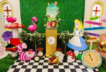 День рождения в стиле алиса в стране чудес