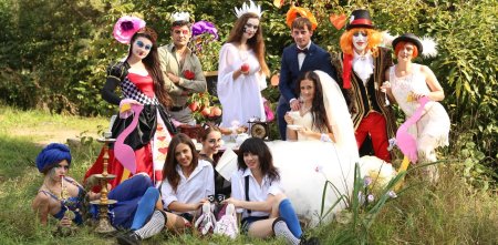 Алиса в стране чудес свадьба