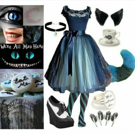 Чеширский кот тим бертон