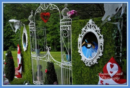 Оформление в стиле алиса стране чудес