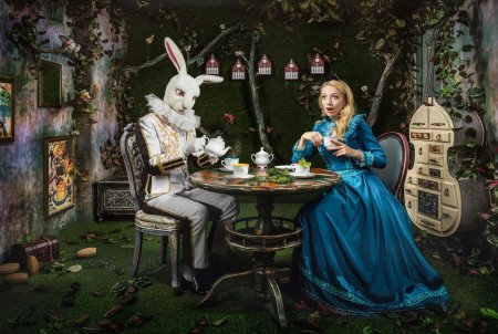 Алиса в стране чудес чаепитие у шляпника
