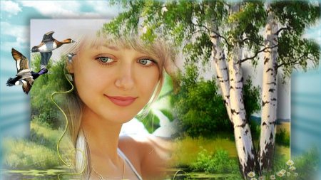 Матушка земля белая березонька