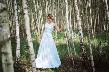 Платье березка