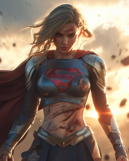 Супергерои девушка