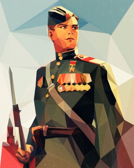 Героической армии-победительнице слава