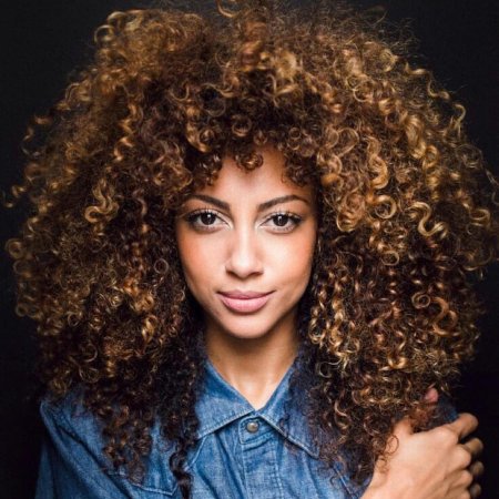 Юлия зиверт афро кудри