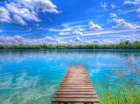 Озеро природа