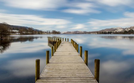 Пейзаж мост