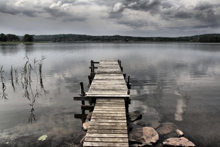 Карелия озеро пирс