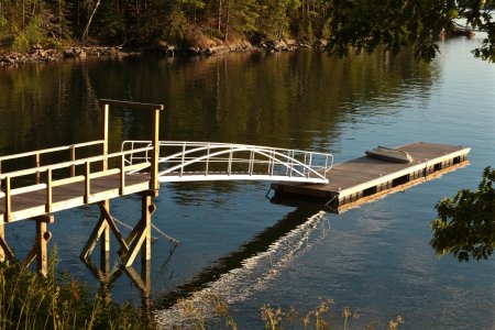 Причал пирс понтон