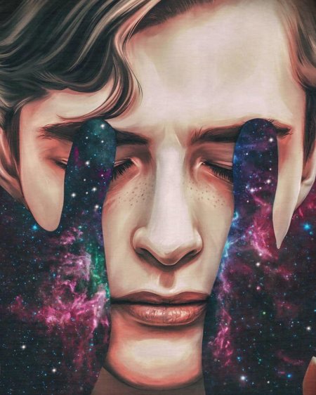 Портрет в стиле сюрреализм