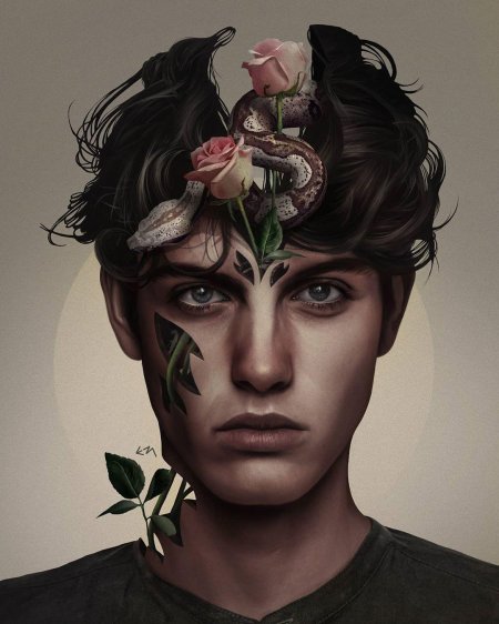 Портрет мужчина