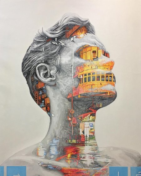 Портрет в стиле сюрреализм