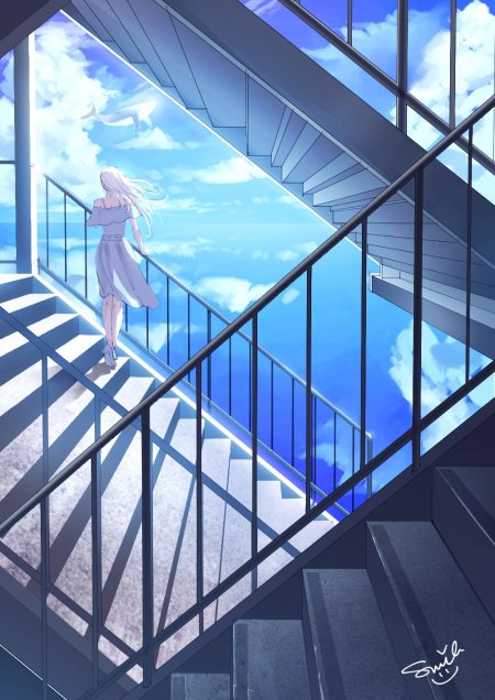 Аниме красивая