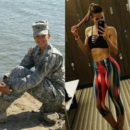 Военная форма девушек