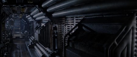 Ностромо космический корабль внутри