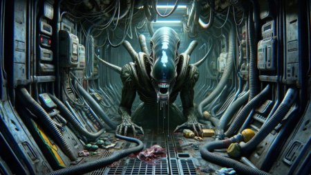 Чужой ксеноморф гигера