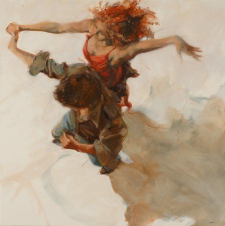 Танец живопись аллен бентли