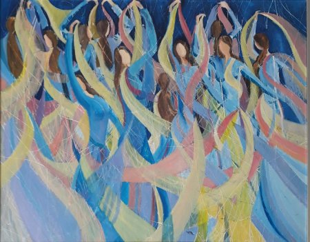 Танец абстракция