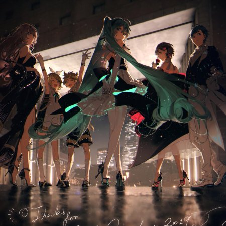 Танец аниме