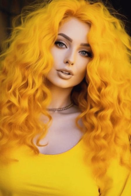 Жёлтые волосы