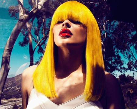 Жёлтые волосы