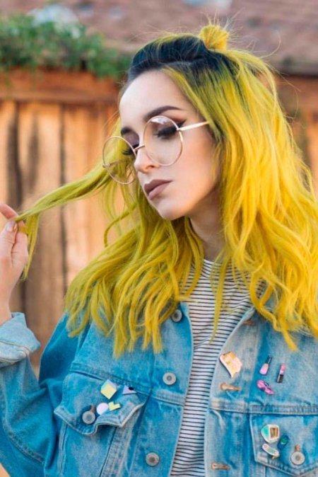 Жёлтые волосы