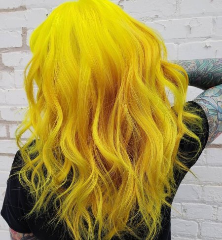 Жёлтые волосы