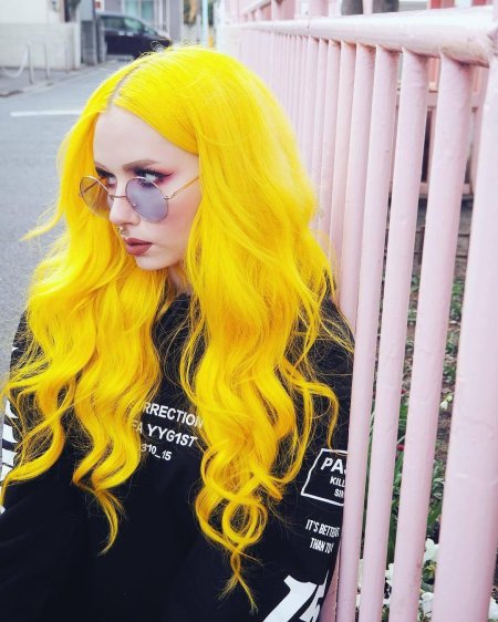 Жёлтые волосы