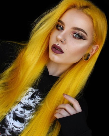 Жёлтые волосы