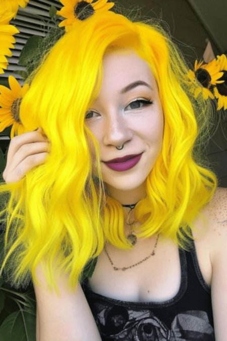 Жёлтые волосы