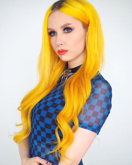 Жёлтые волосы