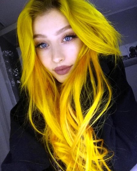 Жёлтые волосы