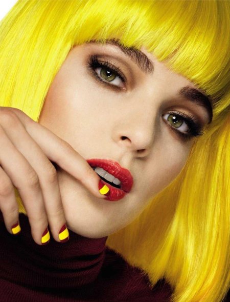 Жёлтые волосы