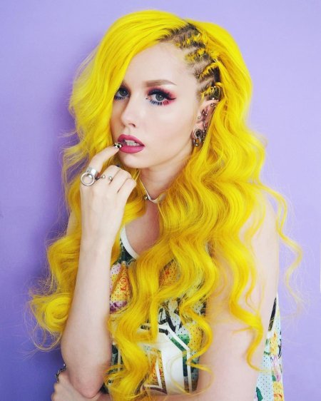 Жёлтые волосы