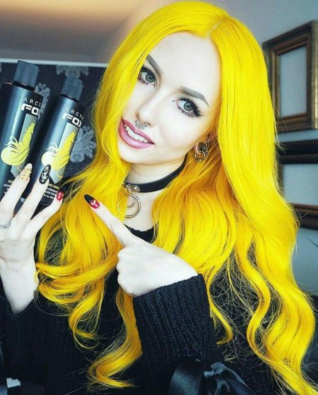 Жёлтые волосы