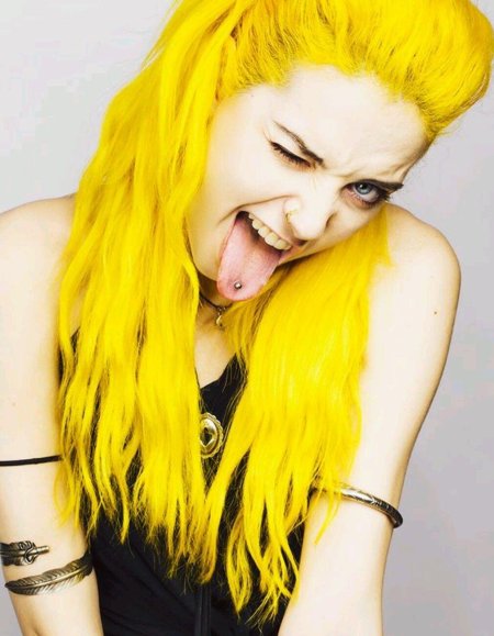 Жёлтые волосы