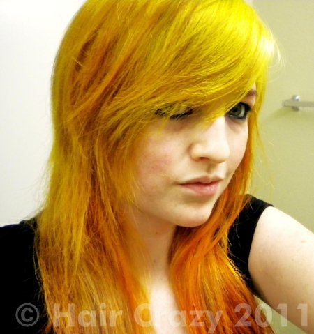 Рыжая волосы