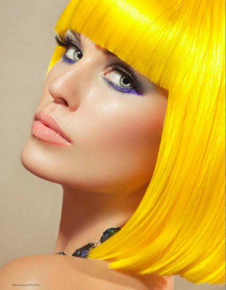 Желтое окрашивание