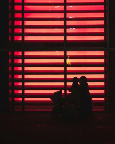 Тень от жалюзи