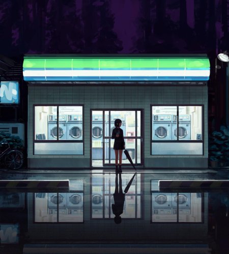 Аниме пейзажи