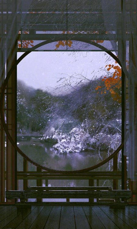 Пейзаж японский