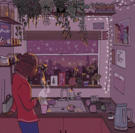 Уютные арты