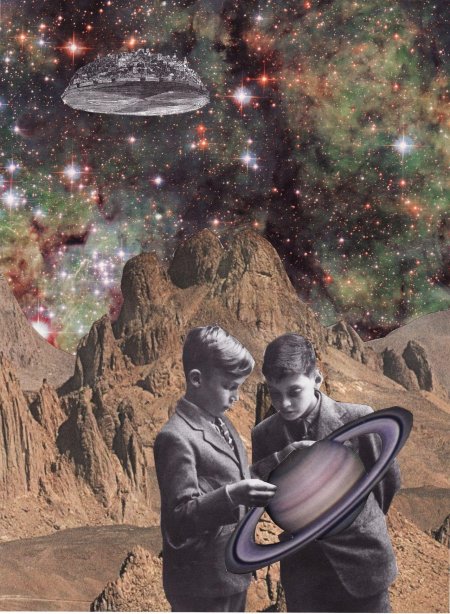 Коллаж космос