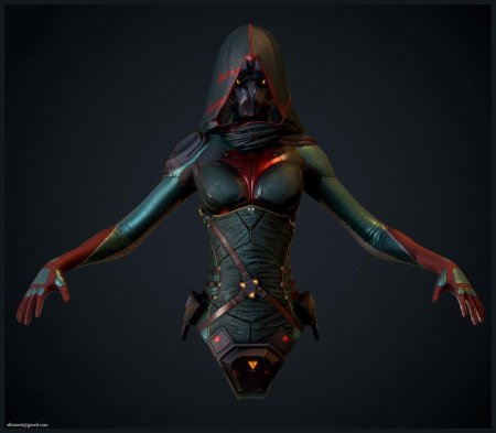 Киберпанк костюм