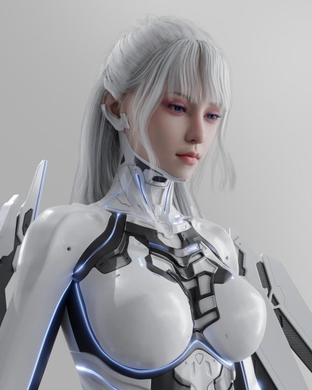 Женщина робот