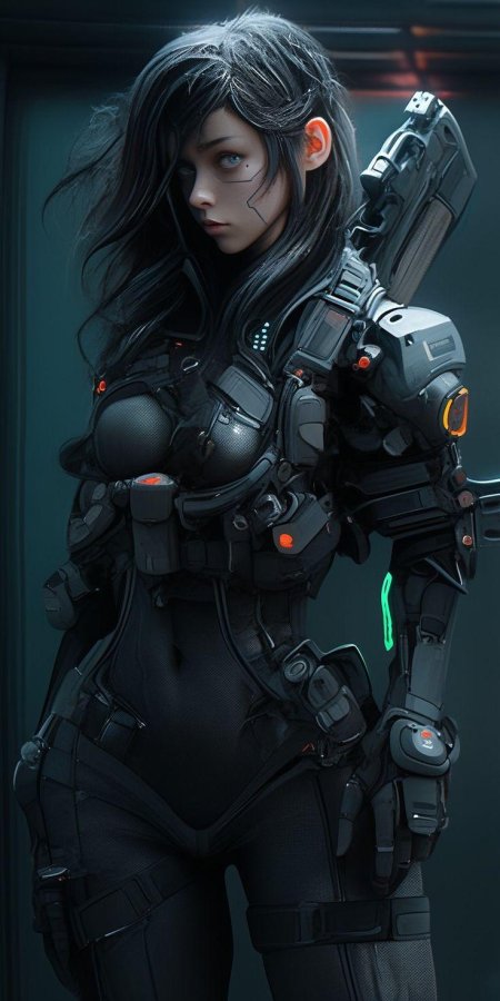 Киберпанк женские персонажи