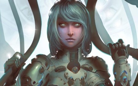 Девушка киборг